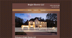 Desktop Screenshot of mybrightelectricllc.com